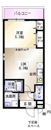 フジパレス野里2番館の物件間取画像